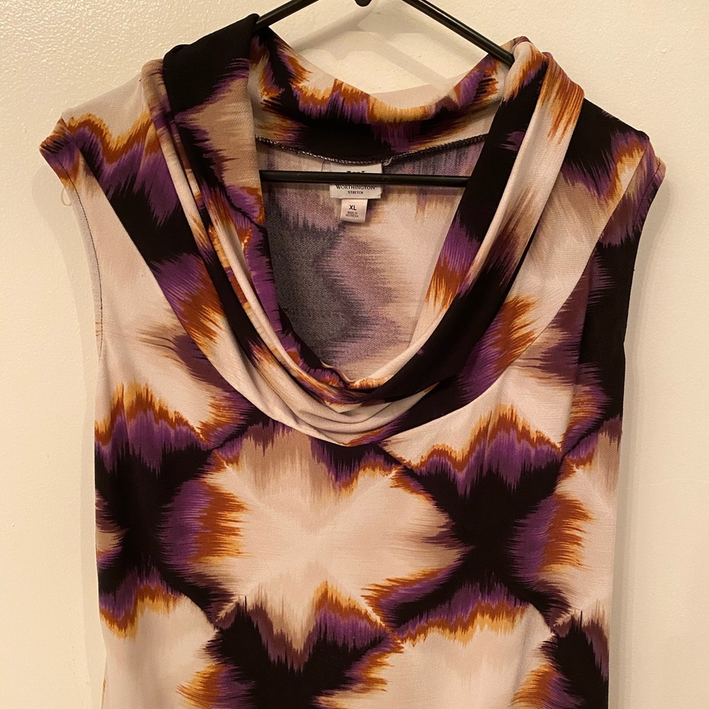 Worthington - Sleeveless cowl neck top